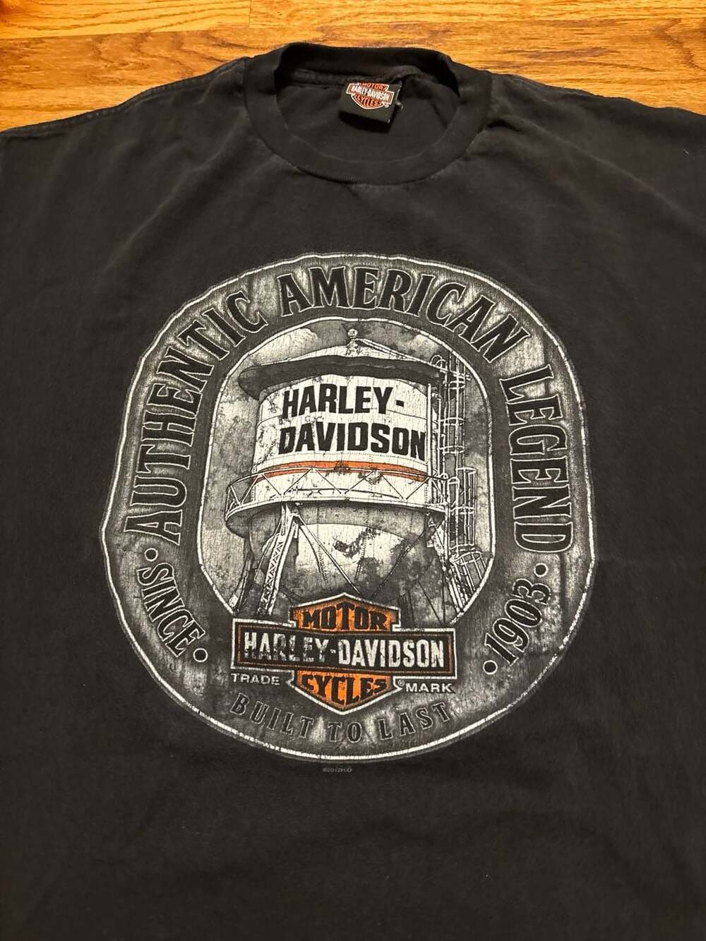 Harley-Davidson T-Shirt Mt. Cheaha Oxford AL Black Graphic Tee